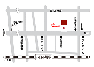 匝瑳店（旧八日市場店）マップ